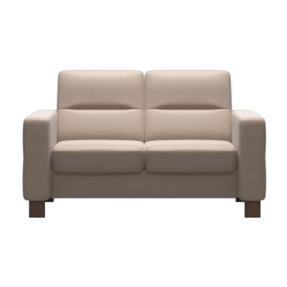 Stressless Wave Low Back 2 Seater Without Arms – image 1