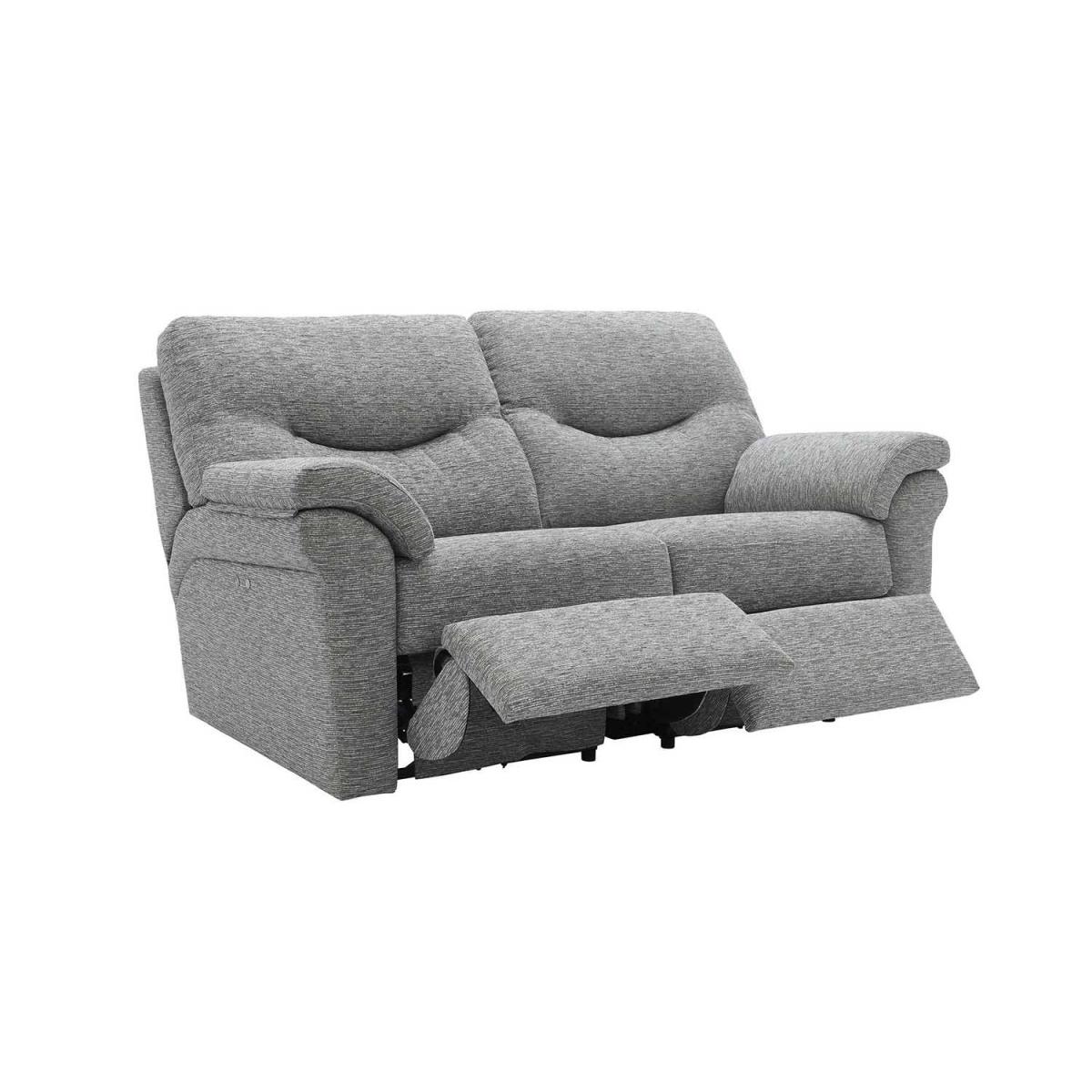 G Plan Washington Fabric 2 Seater Power Double Recliner – image 2