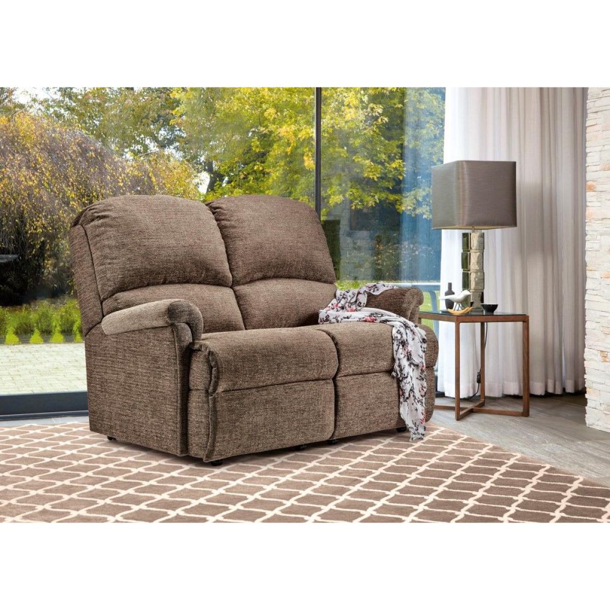 Sherborne Nevada Standard Fabric 2 Seater Fixed Sofa – image 2
