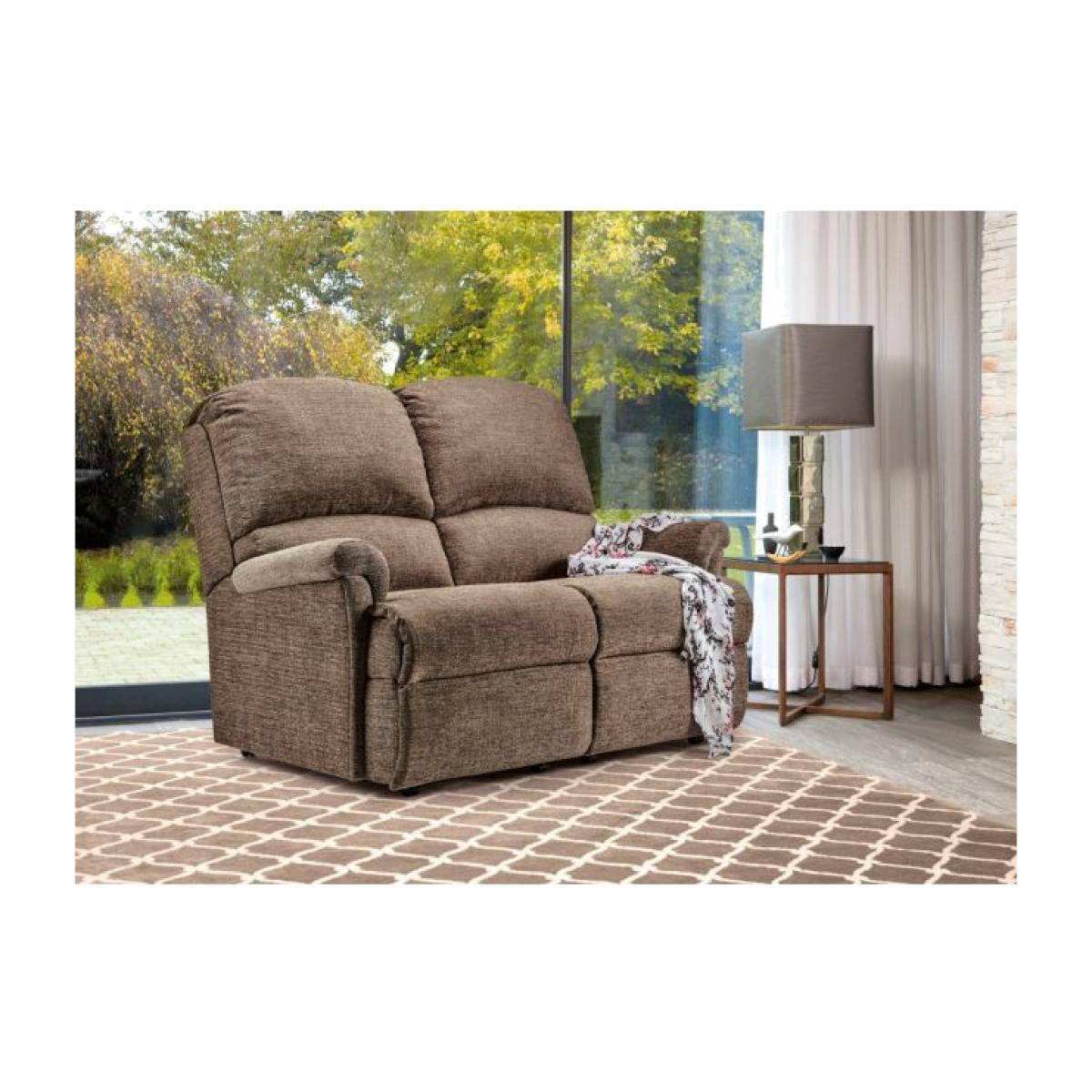 Sherborne Nevada Standard Fabric 2 Seater Fixed Sofa – image 1
