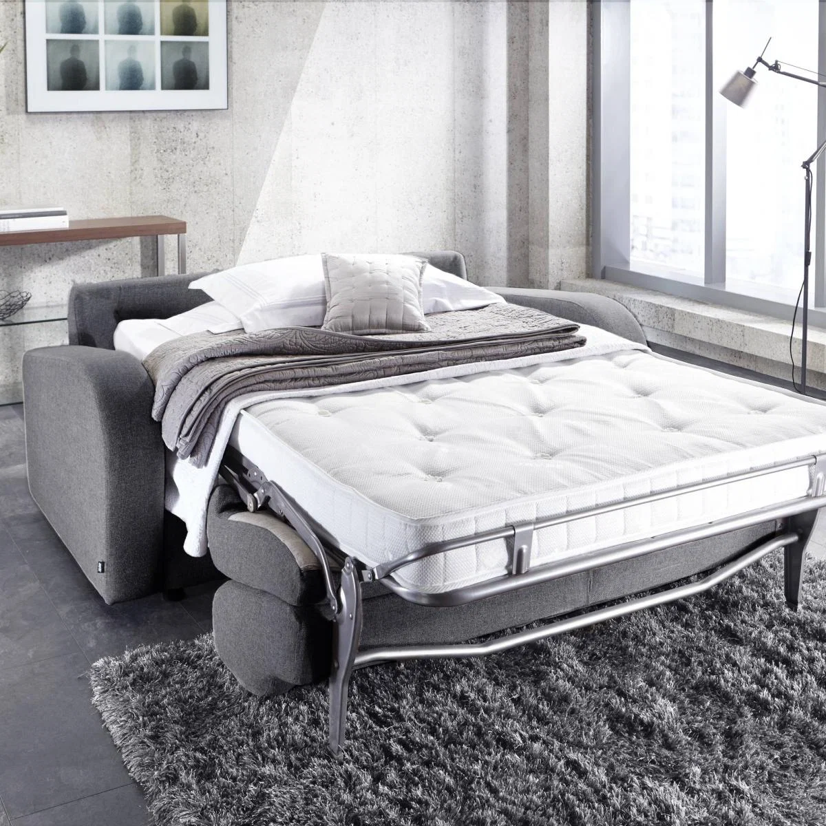 Jay-Be Retro 2 Seater Sofa Bed - Raven – image 8