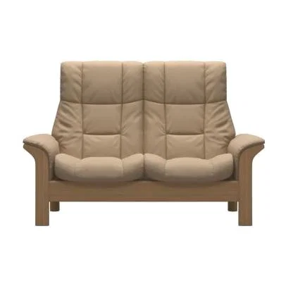 Windsor 2S High Back Paloma Beige/Oak