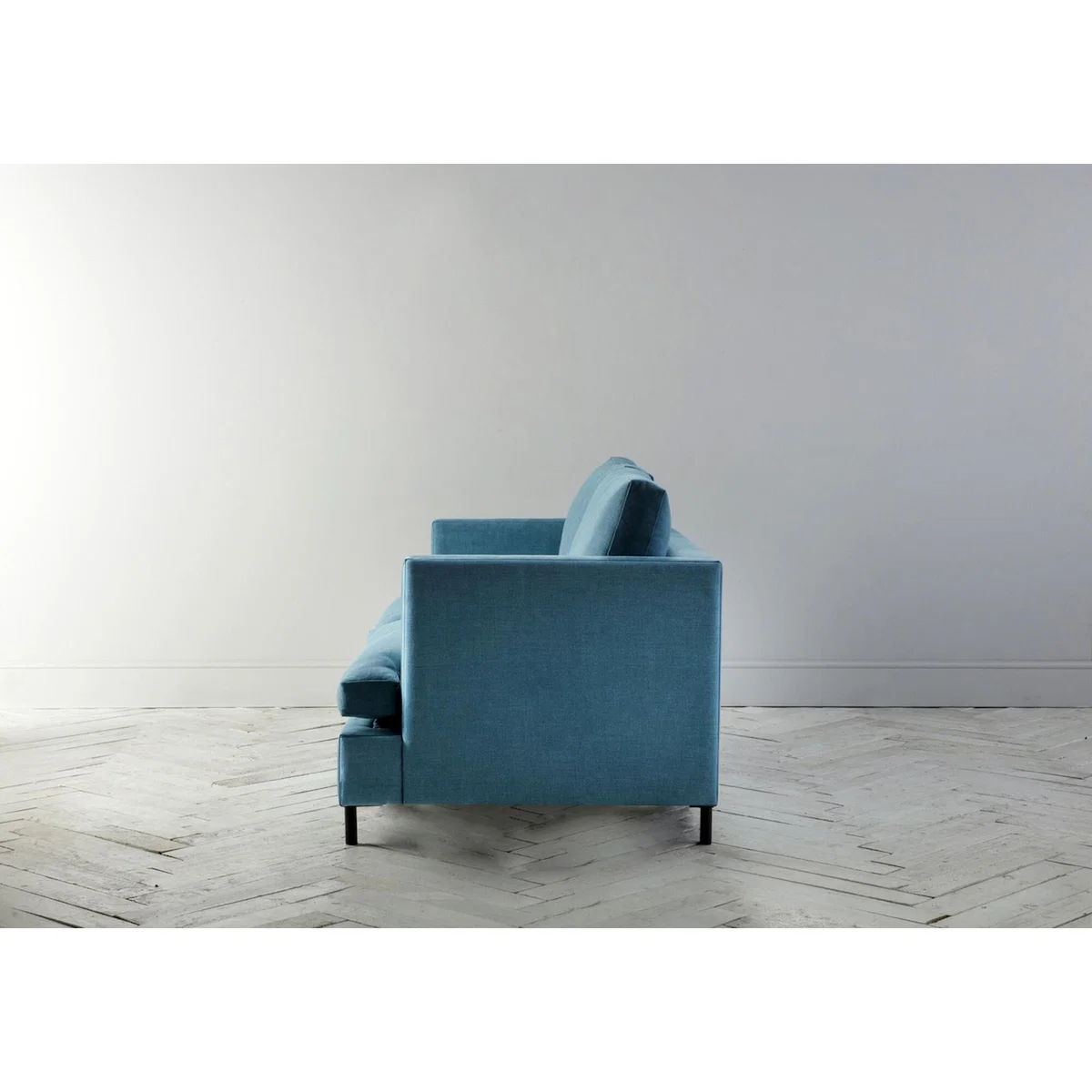 Justin Two-Seater Sofa in Proper Grey – image 4