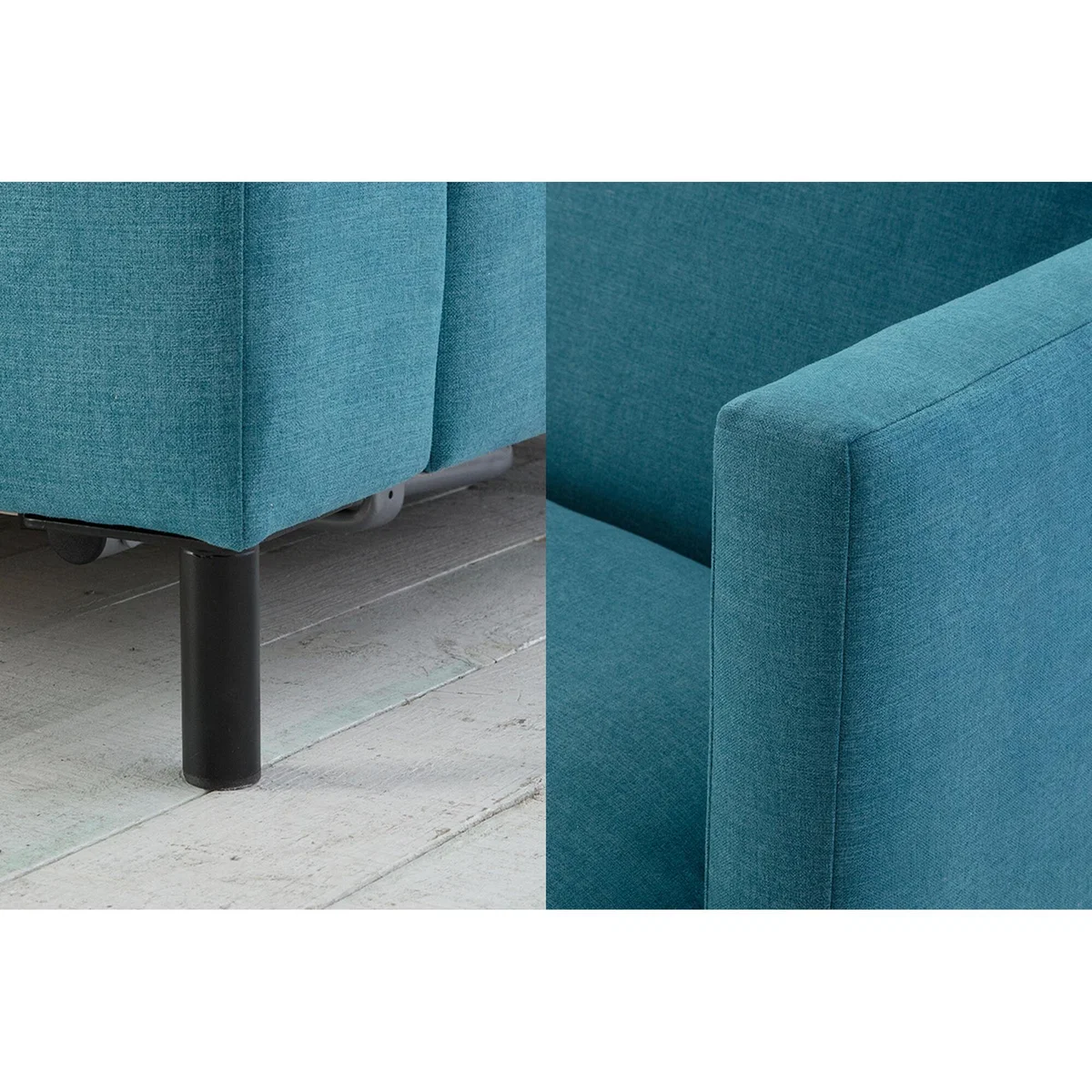 Justin Two-Seater Sofa in Proper Grey – image 7