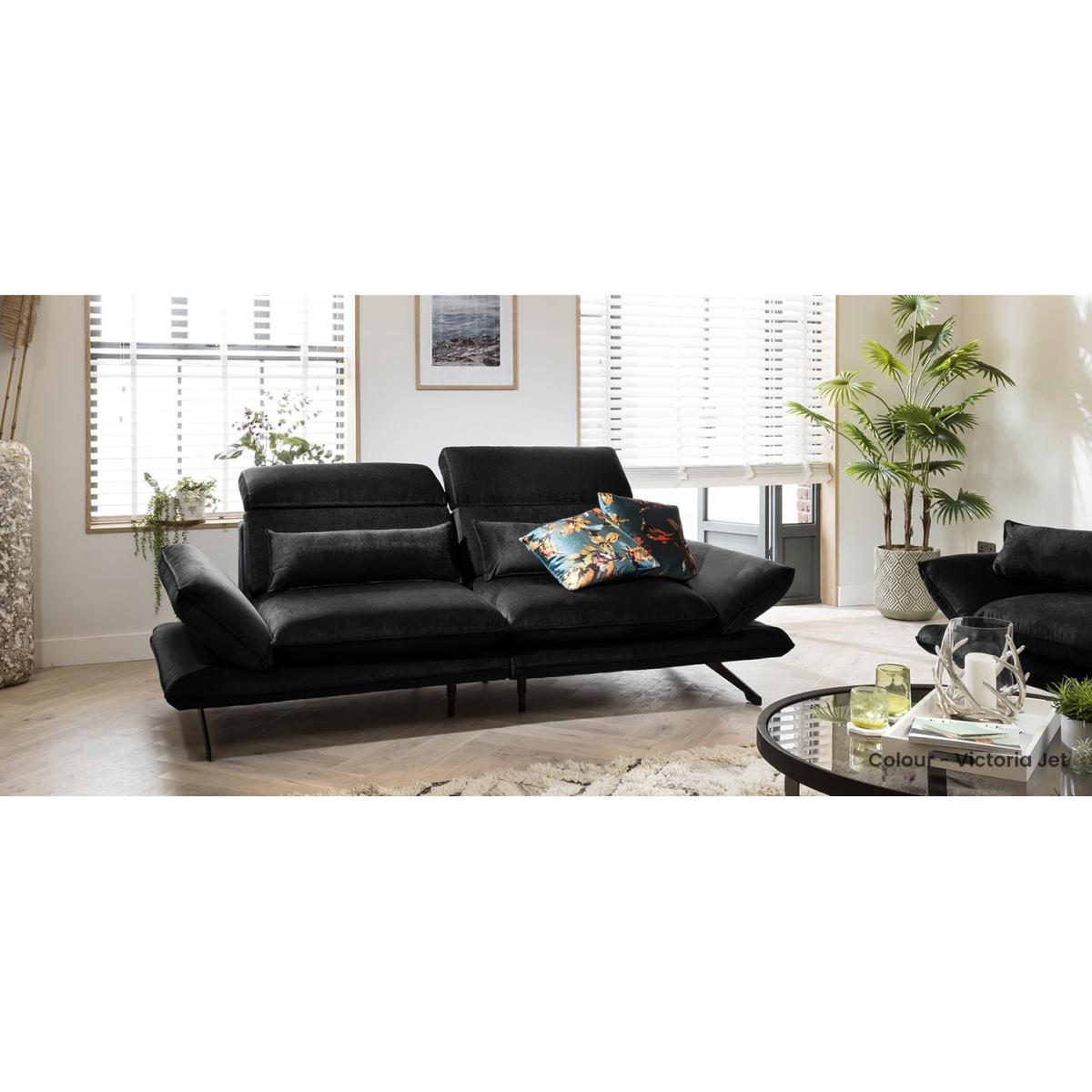 Quatropi 2 Seater Modular Sofa - Adjustable Headrest, Reid 222x118cm – image 9