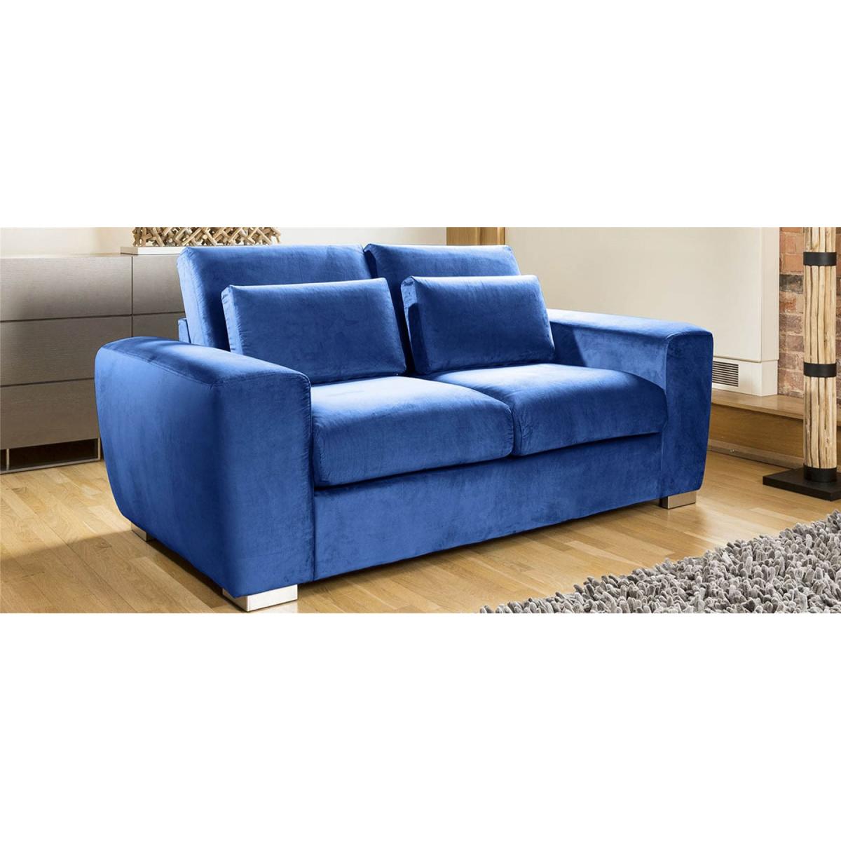 Quatropi Ohio Premium Large 2 Seater Sofa / Settee Velvet Fabric 2S – image 5