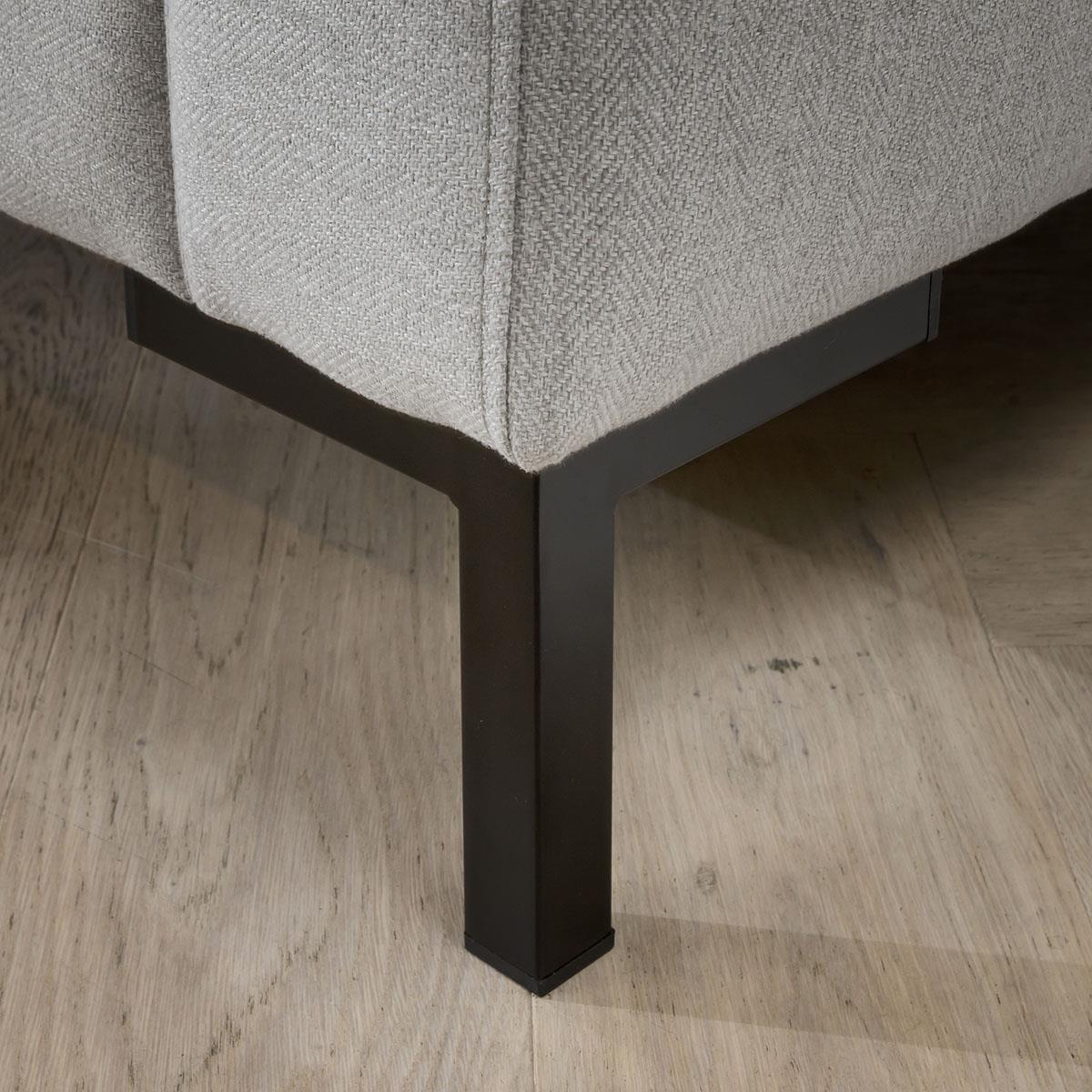 Quatropi Modern 2 Seater Sofa Dark Grey - In Stock Quick Delivery – image 6
