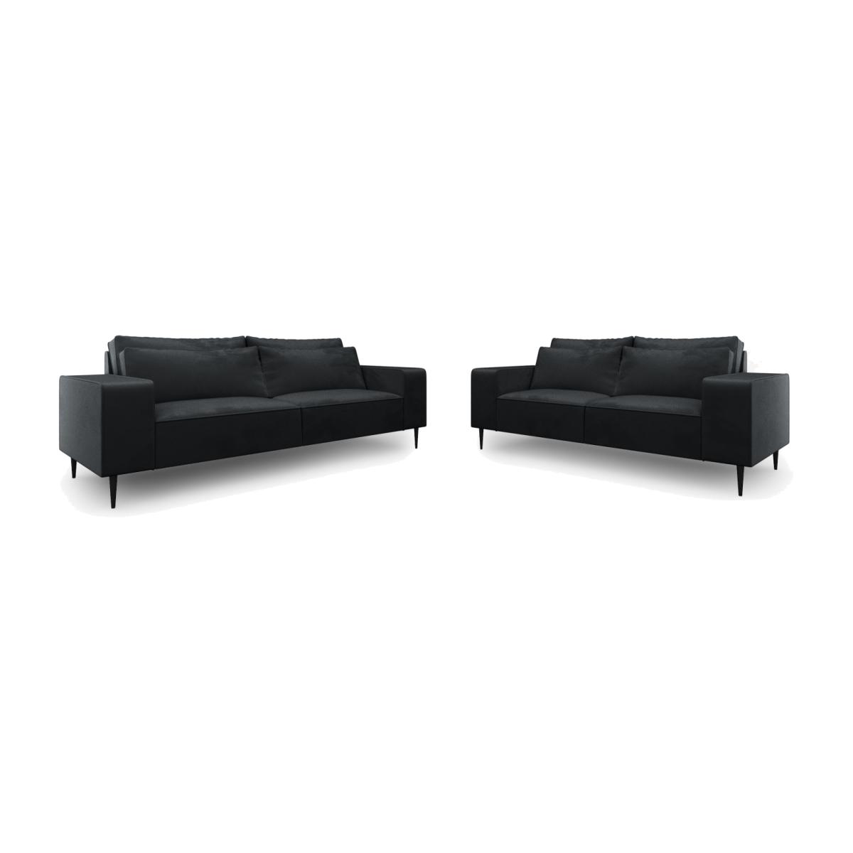 Silet 3-2 Seater Sofa Set - Grey – image 1