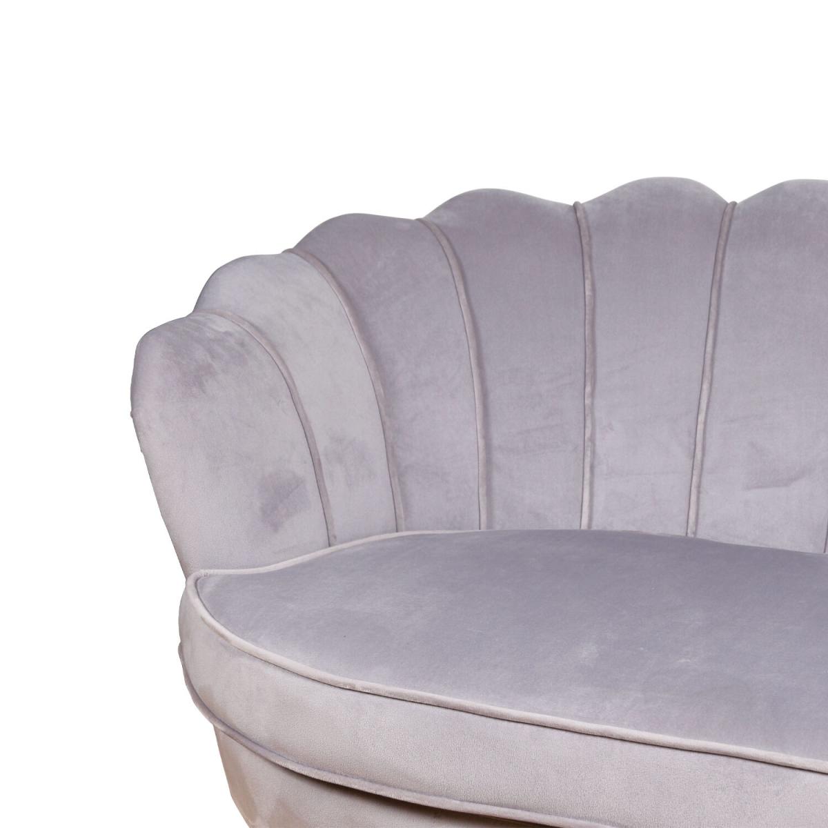 Kendall Grey 2 Seater Sofa - Grey – image 5
