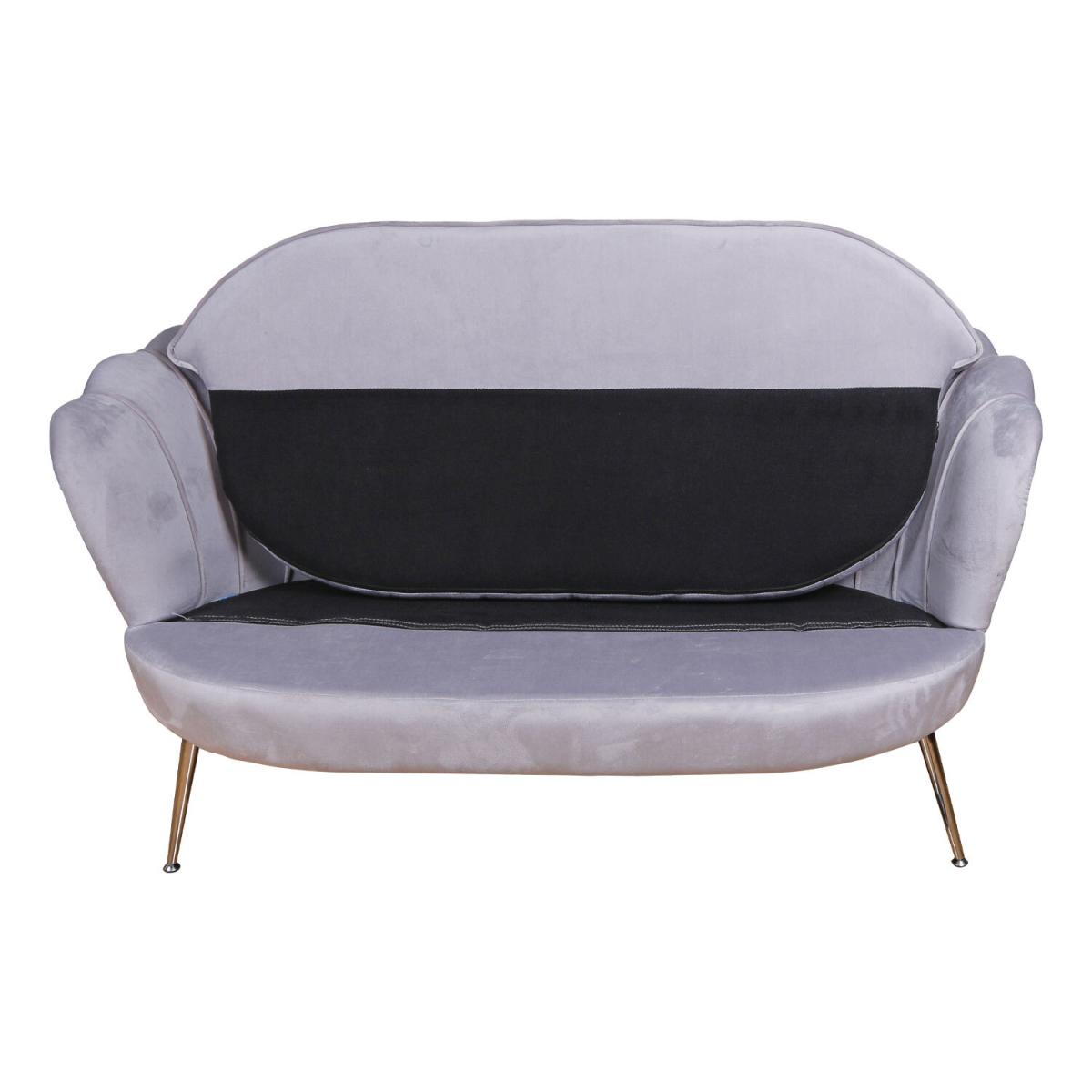 Kendall Grey 2 Seater Sofa - Grey – image 6