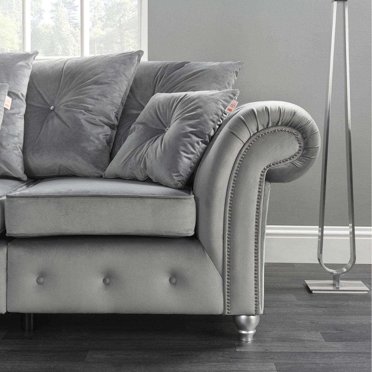 Kensington 2 Seater Sofa - Light Grey – image 2