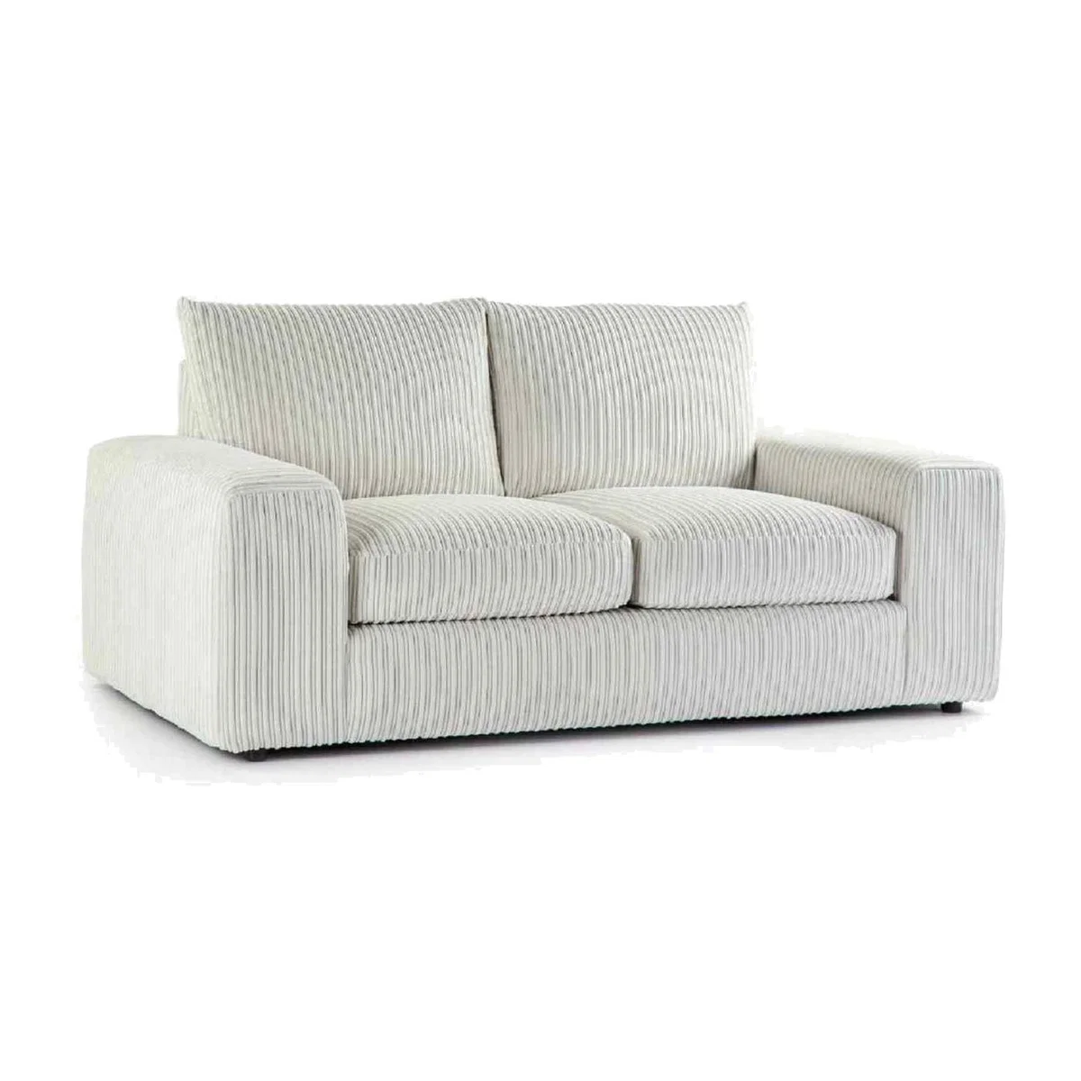 Luciana Luxury Jumbo Cord 2 Seater Sofa - Yellow