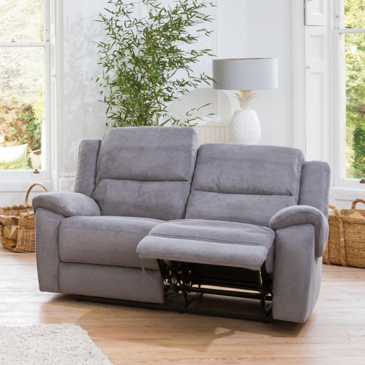 Eastvale 2 Seat Recliner Sofa - Grey – image 2