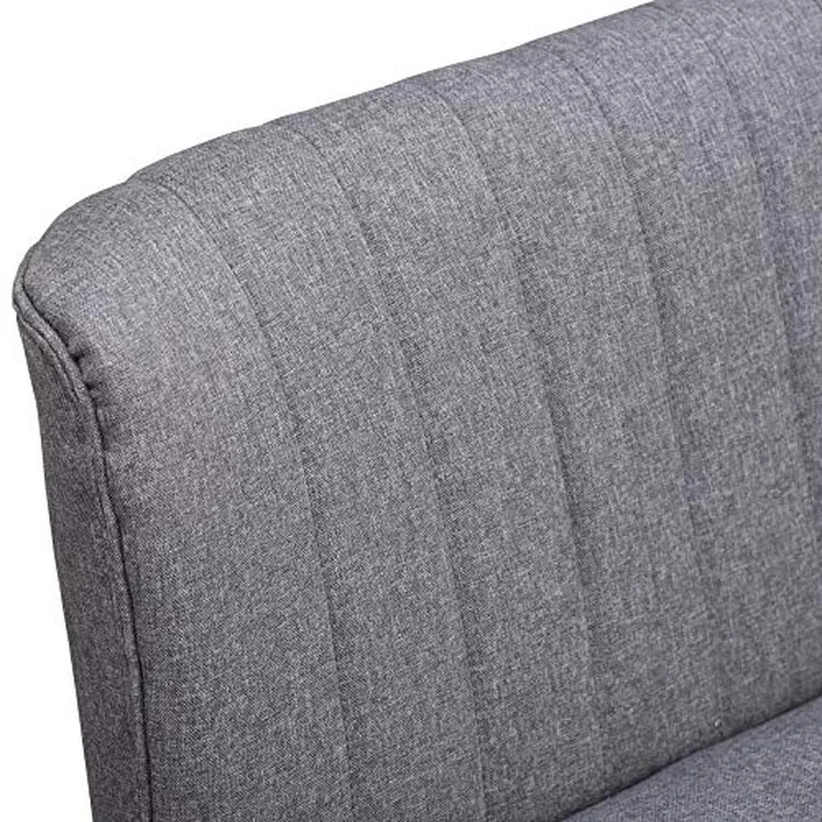 HOMCOM Modern Double Seat Sofa - Grey – image 3