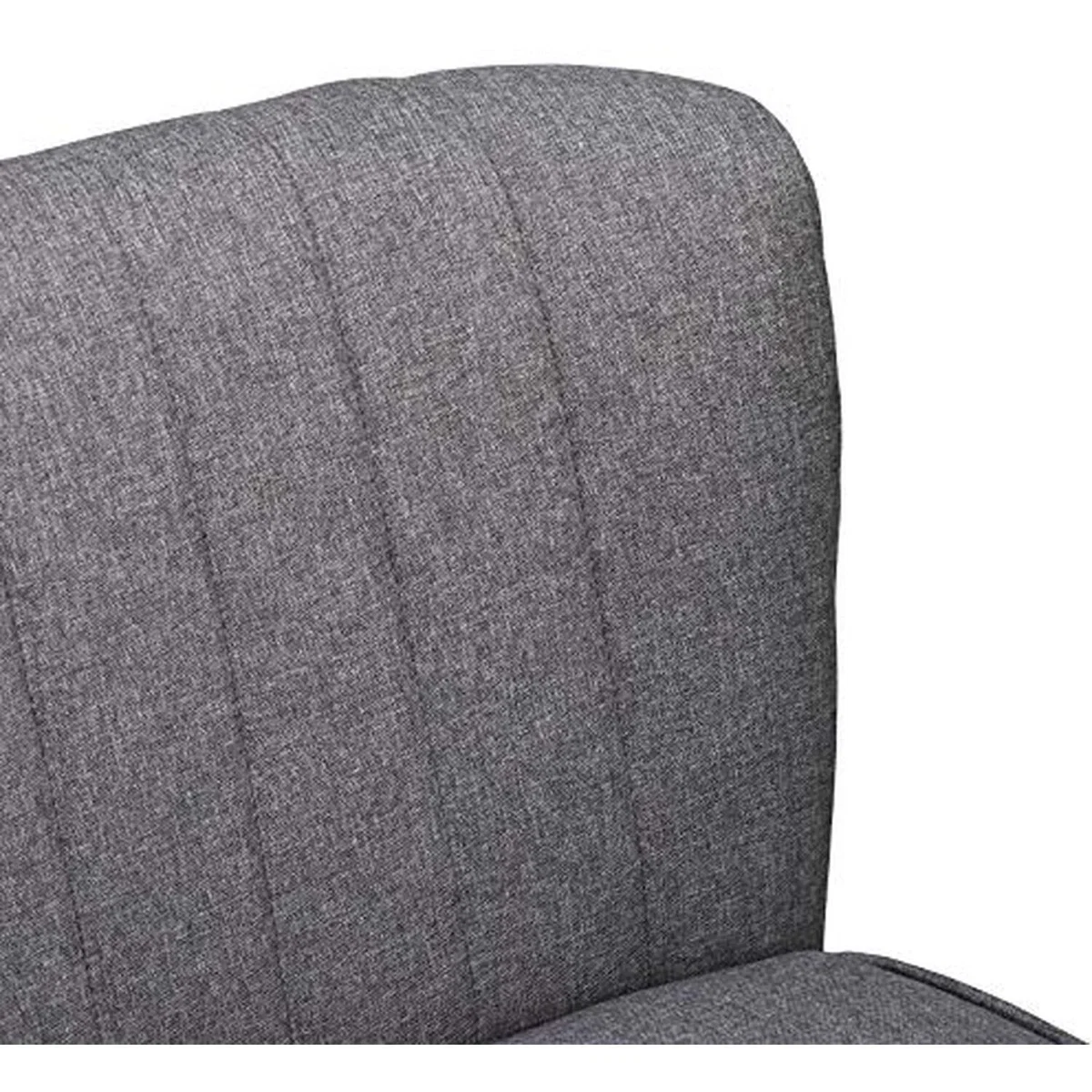 HOMCOM Modern Double Seat Sofa - Grey – image 4