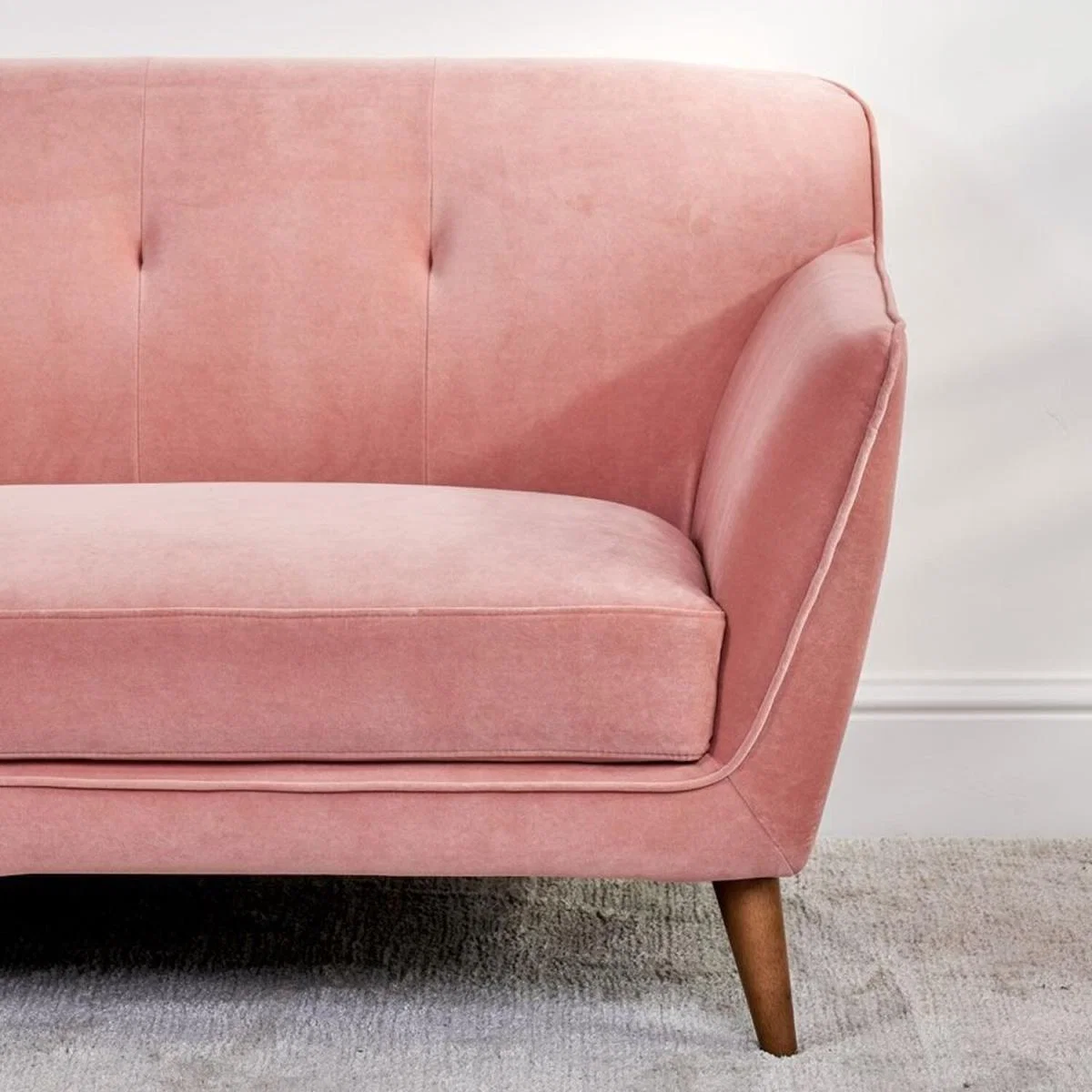 Freddie 2 Seater Sofa - Dusty Pink – image 2