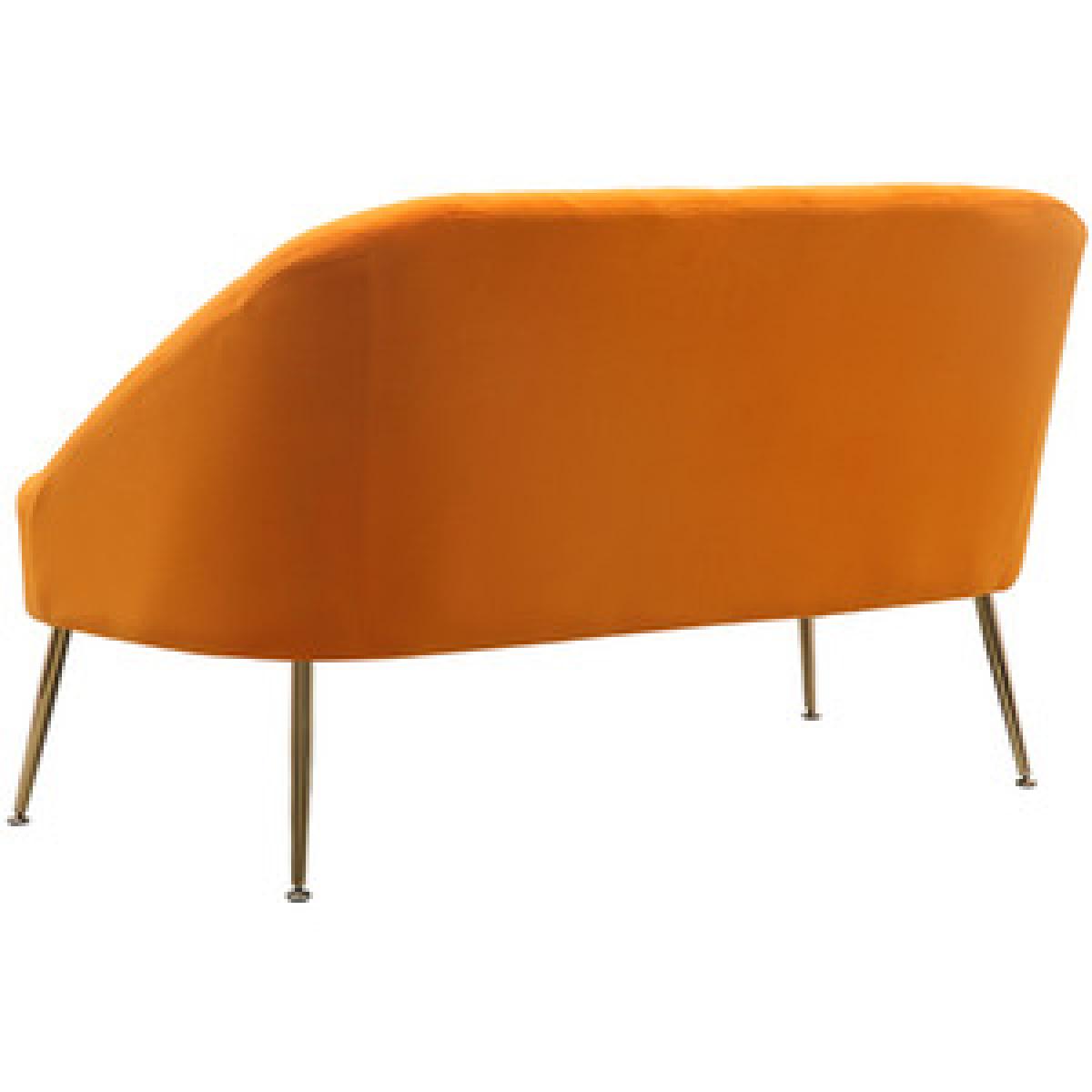 Velvet Comfy Tub Chair Double Seat Sofa - Grey – image 8