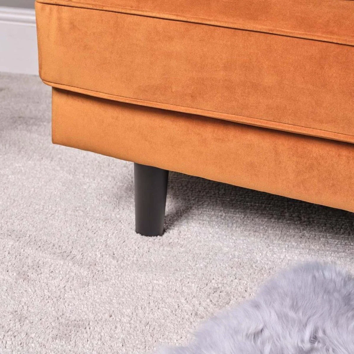 Bailey 2 Seater Sofa - Mustard – image 1