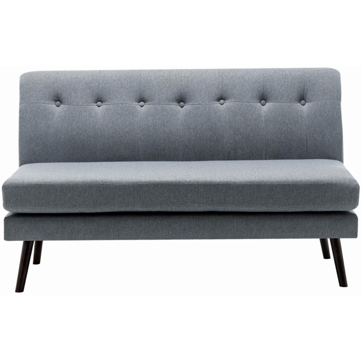 Linen 2 Seat Sofa - Grey – image 2