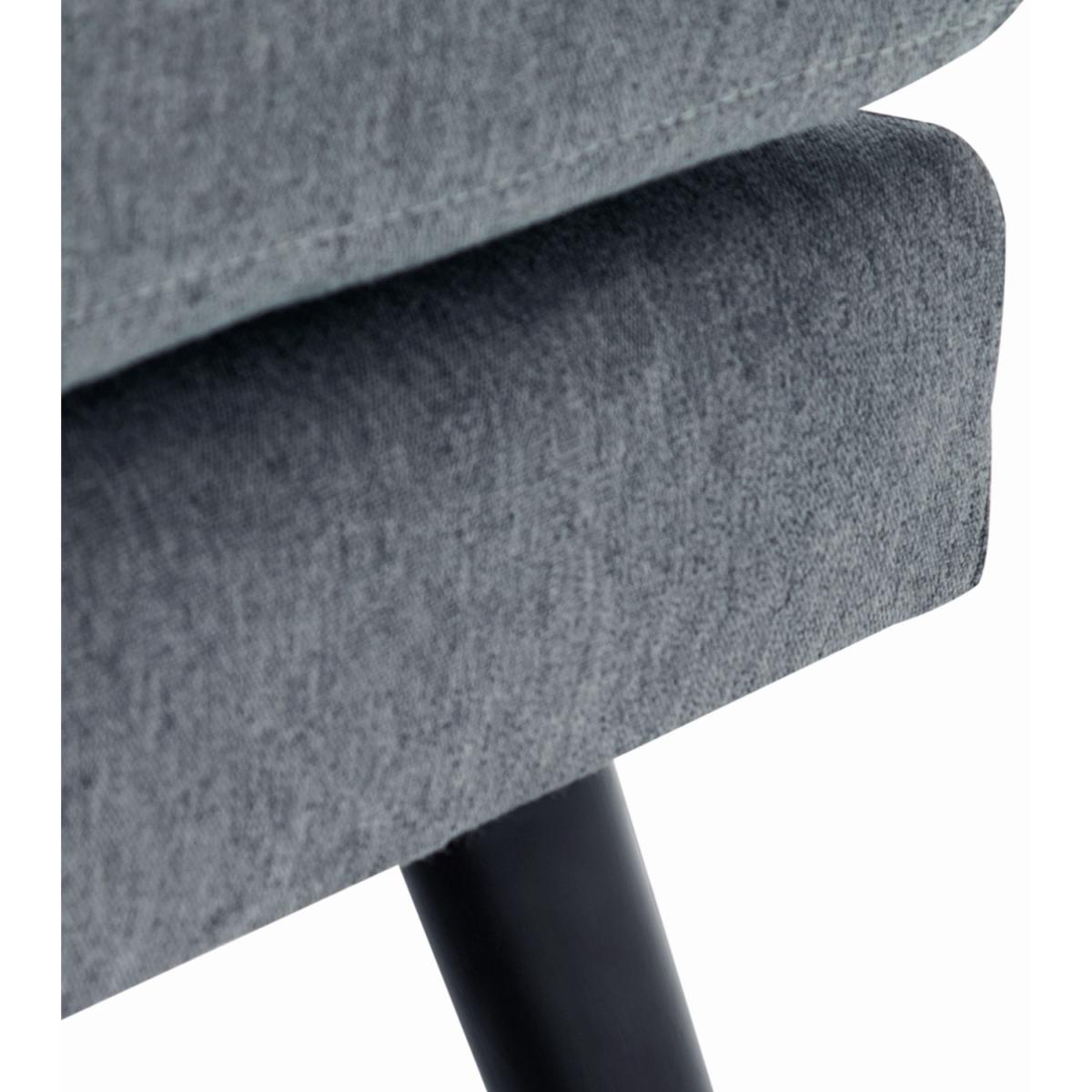 Linen 2 Seat Sofa - Grey – image 4