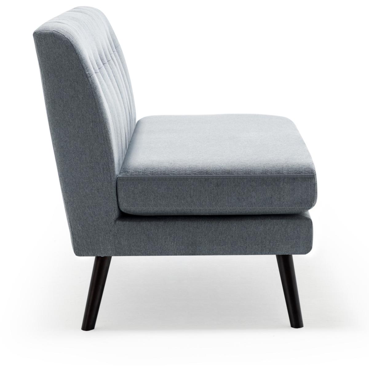 Linen 2 Seat Sofa - Grey – image 5