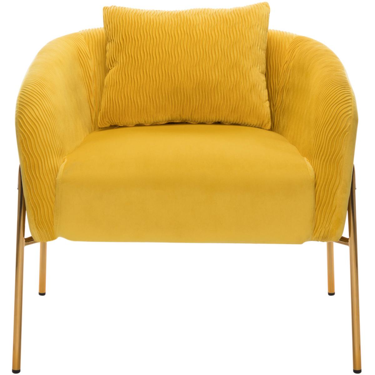Pleated Velvet Accent Chair Single/Double - Green / Double – image 14