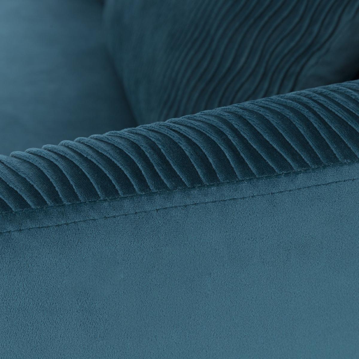 Pleated Velvet Accent Chair Single/Double - Green / Double – image 33