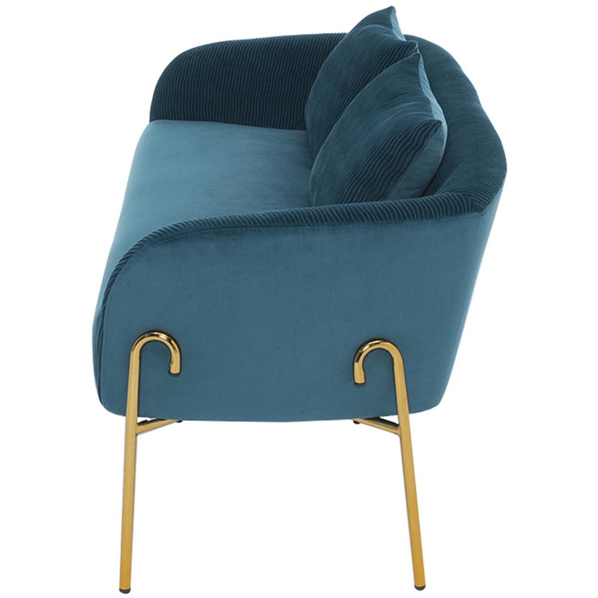 Pleated Velvet Accent Chair Single/Double - Green / Double – image 35