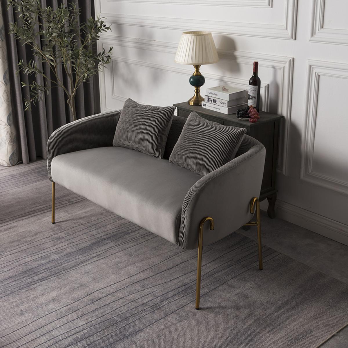 Pleated Velvet Accent Chair Single/Double - Green / Double – image 5
