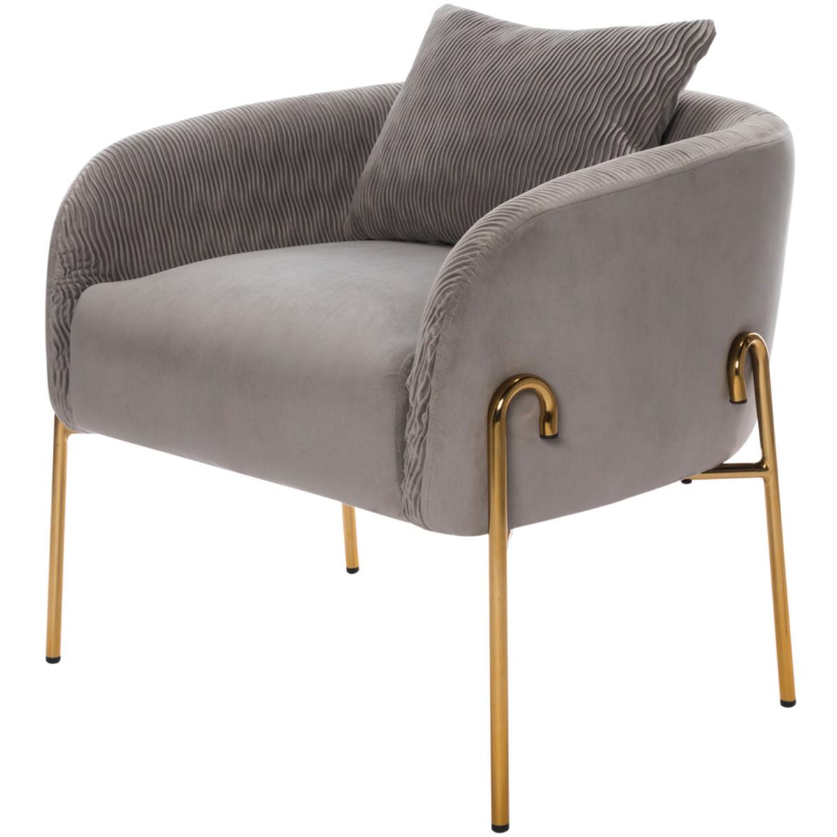 Pleated Velvet Accent Chair Single/Double - Green / Double – image 8