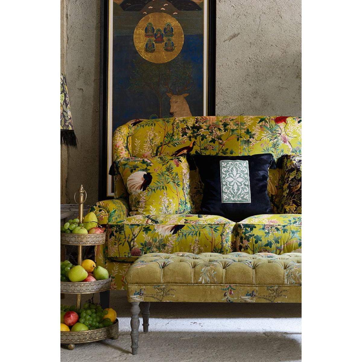 Mind The Gap Abigail 2-Seater Sofa In Cotton Velvet – image 11