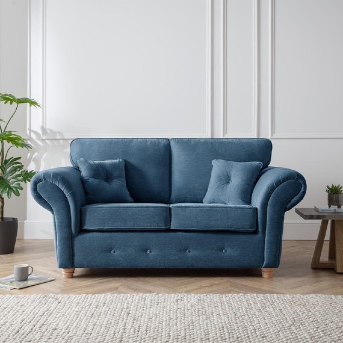 The Amy 2 Seater Sofa - Navy