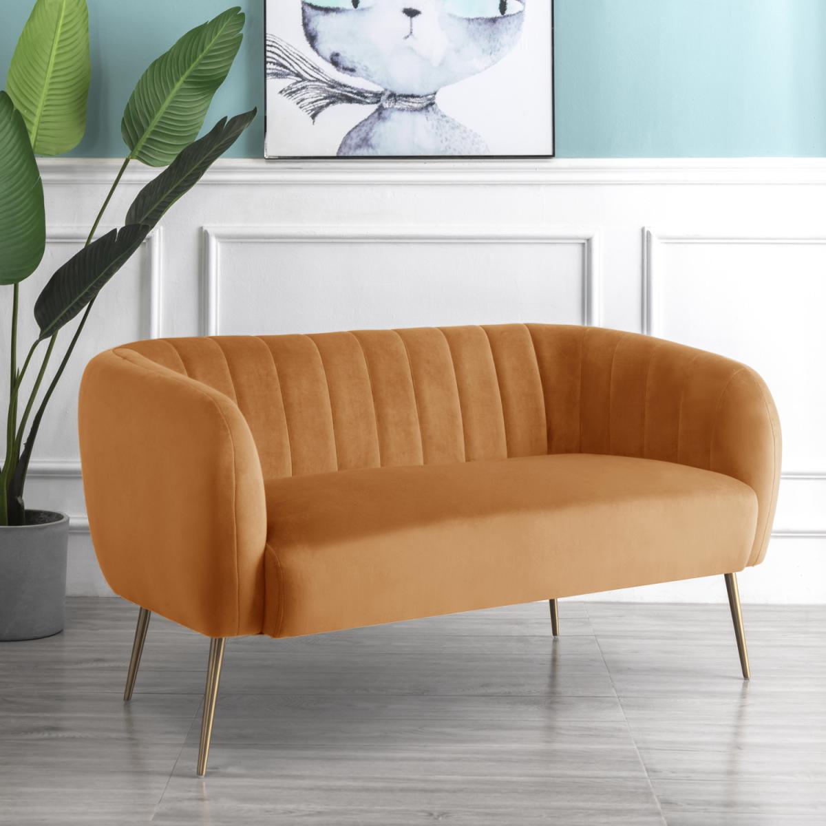 Matilda 2 Seat Sofa - Pink – image 6