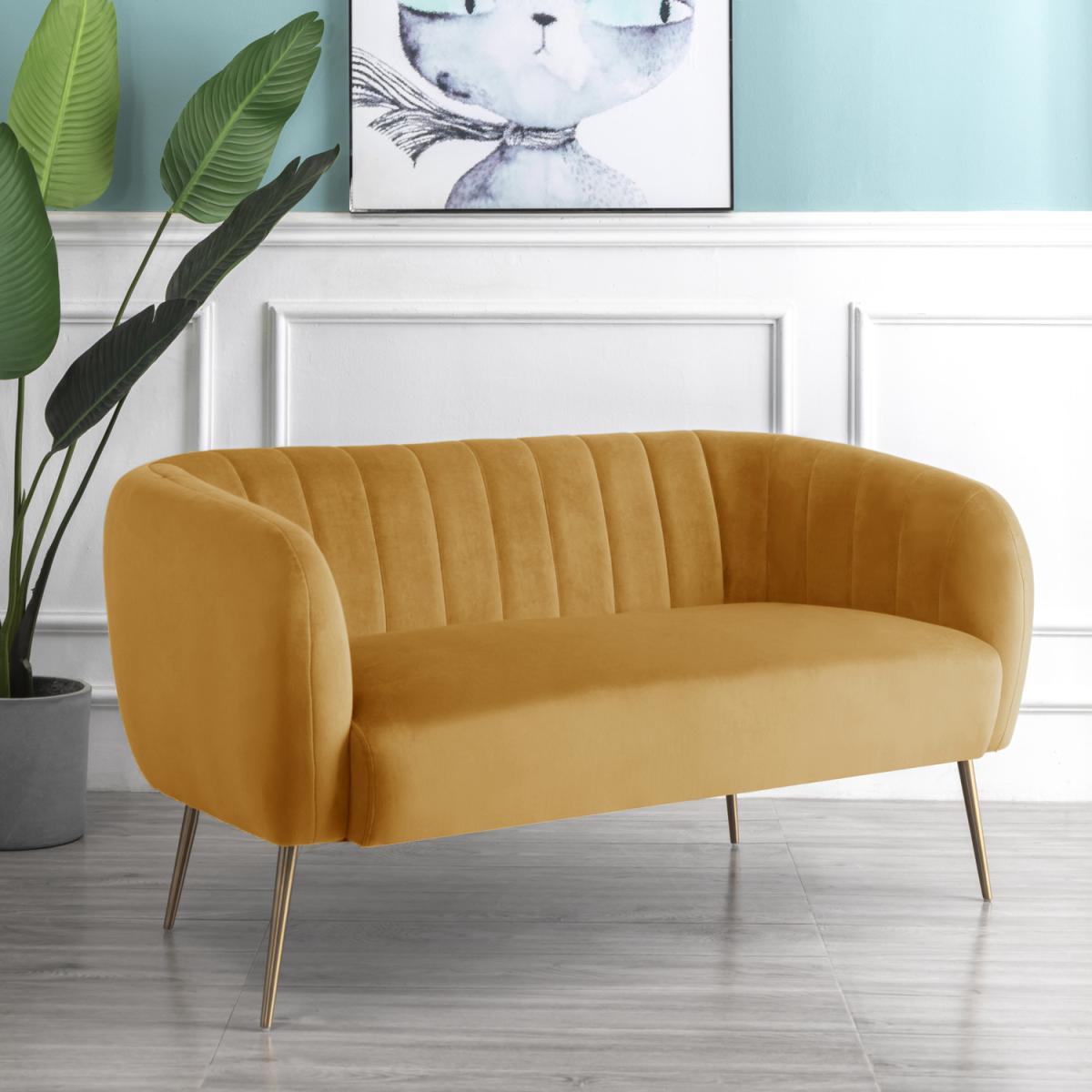 Matilda 2 Seat Sofa - Pink – image 9