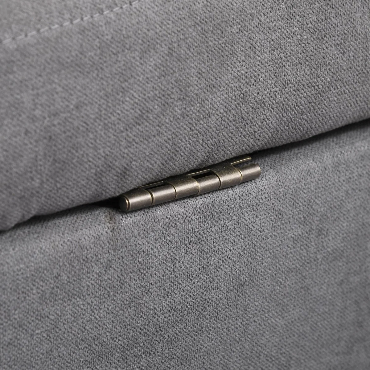 Modern 2 Seater Storage Sofa - Grey – image 6