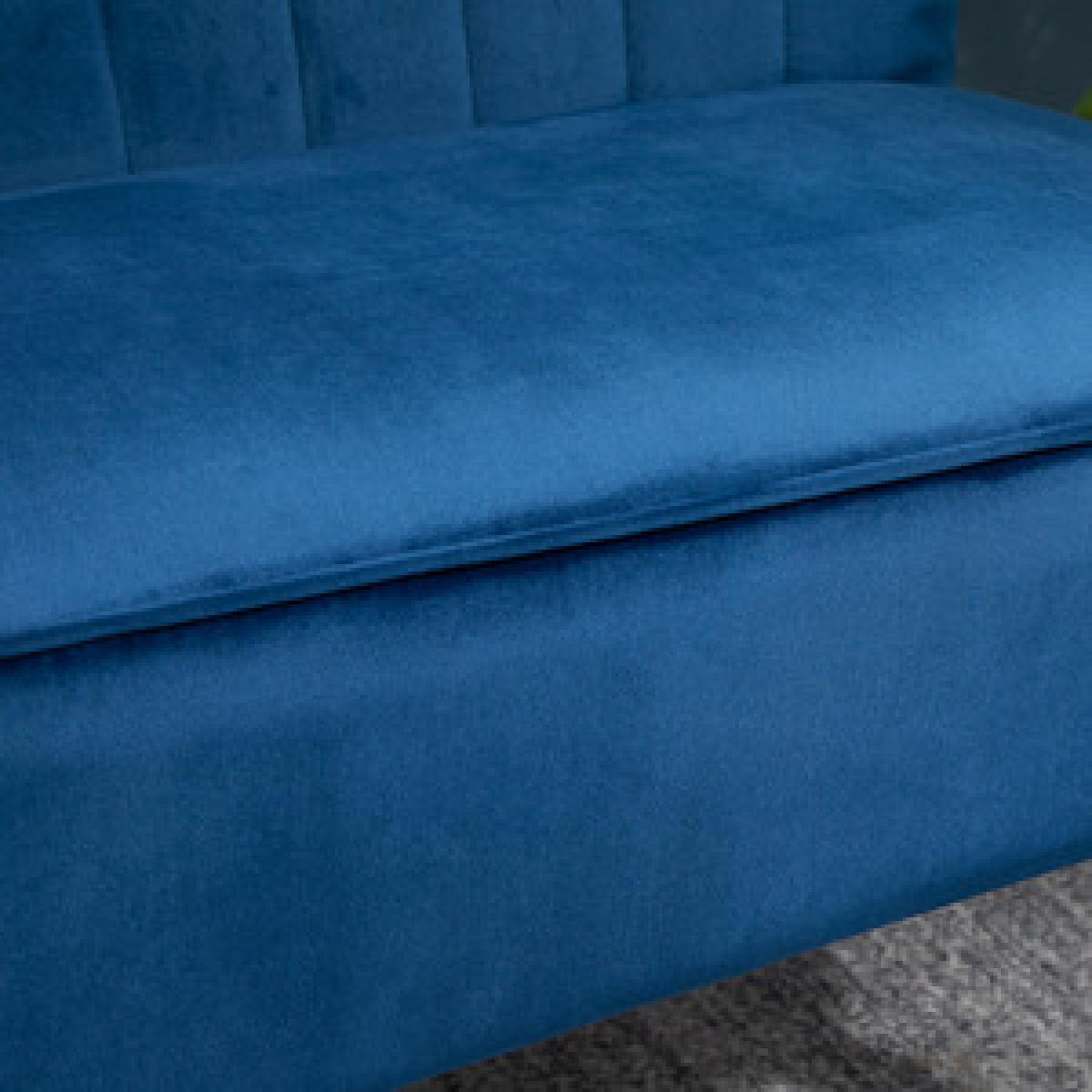Modern Double Seat Sofa with Wooden Frame - Grey – image 21