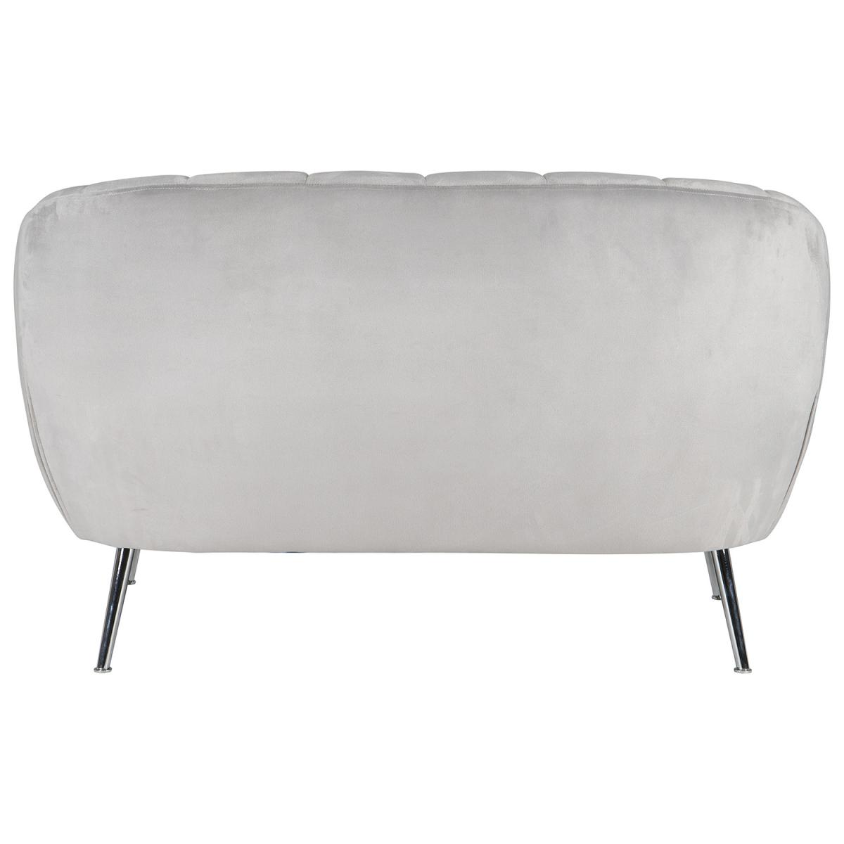 Grey Shell 2 Seater Sofa - Grey – image 5