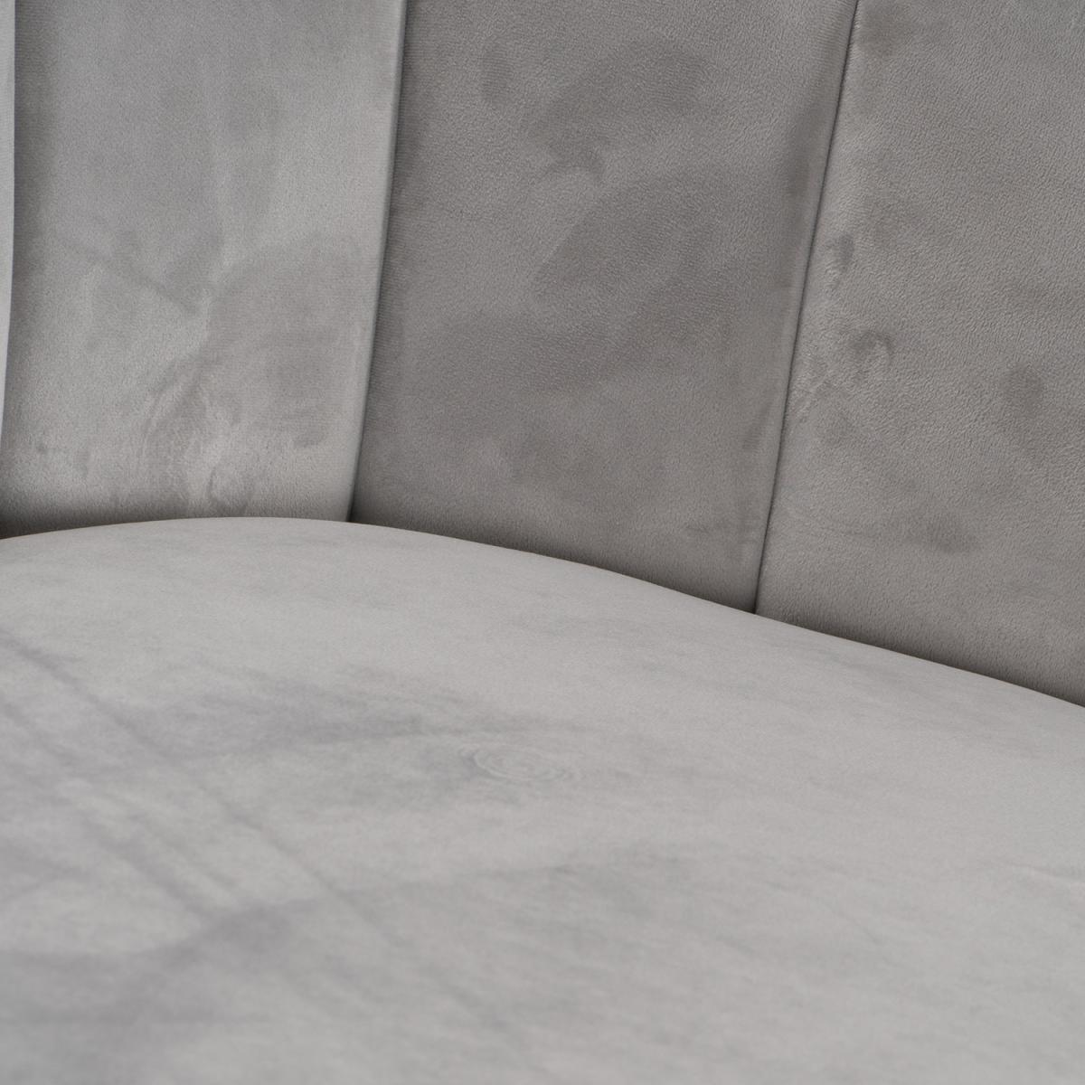 Grey Shell 2 Seater Sofa - Grey – image 7