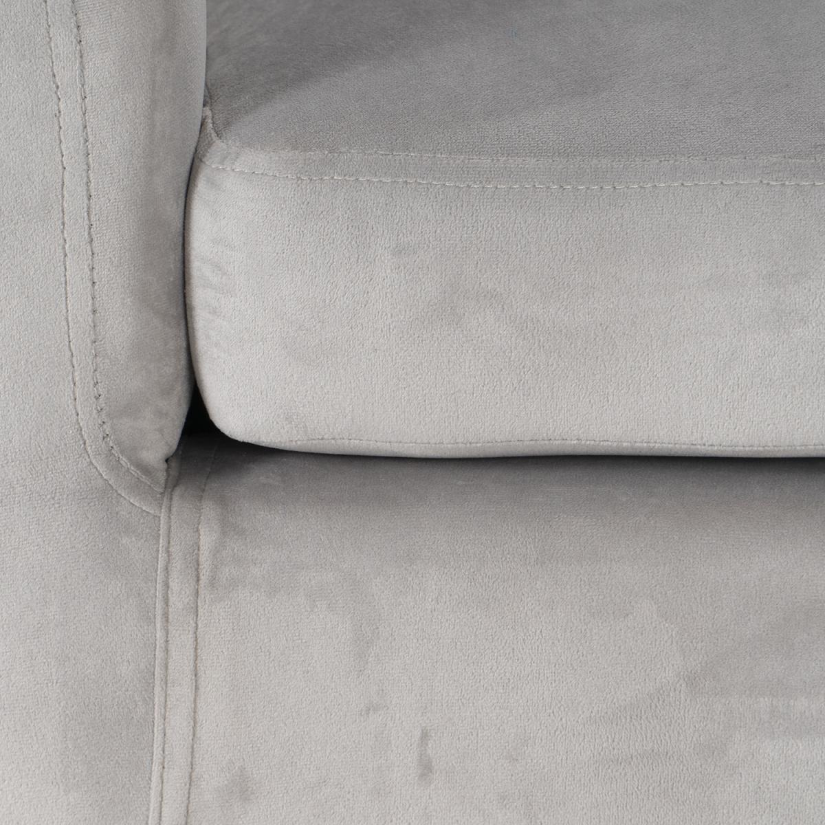 Grey Shell 2 Seater Sofa - Grey – image 9