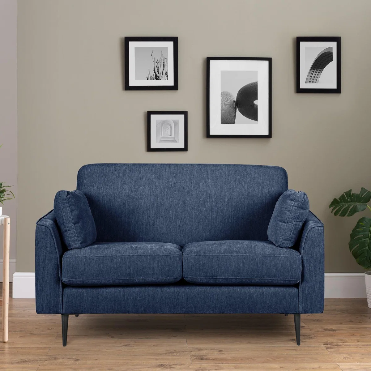 The Christina - 2 Seater Sofa - Navy – image 2