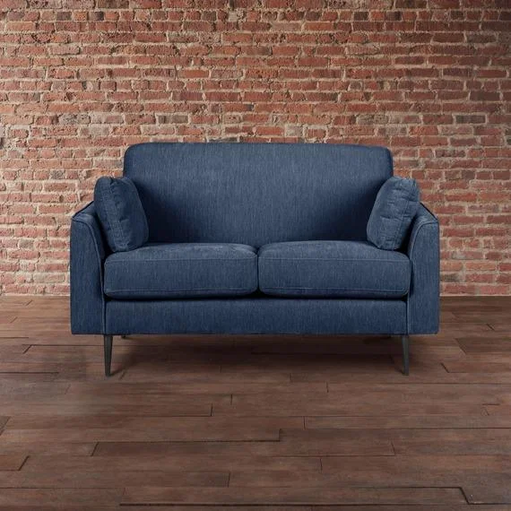 The Christina - 2 Seater Sofa - Navy – image 1