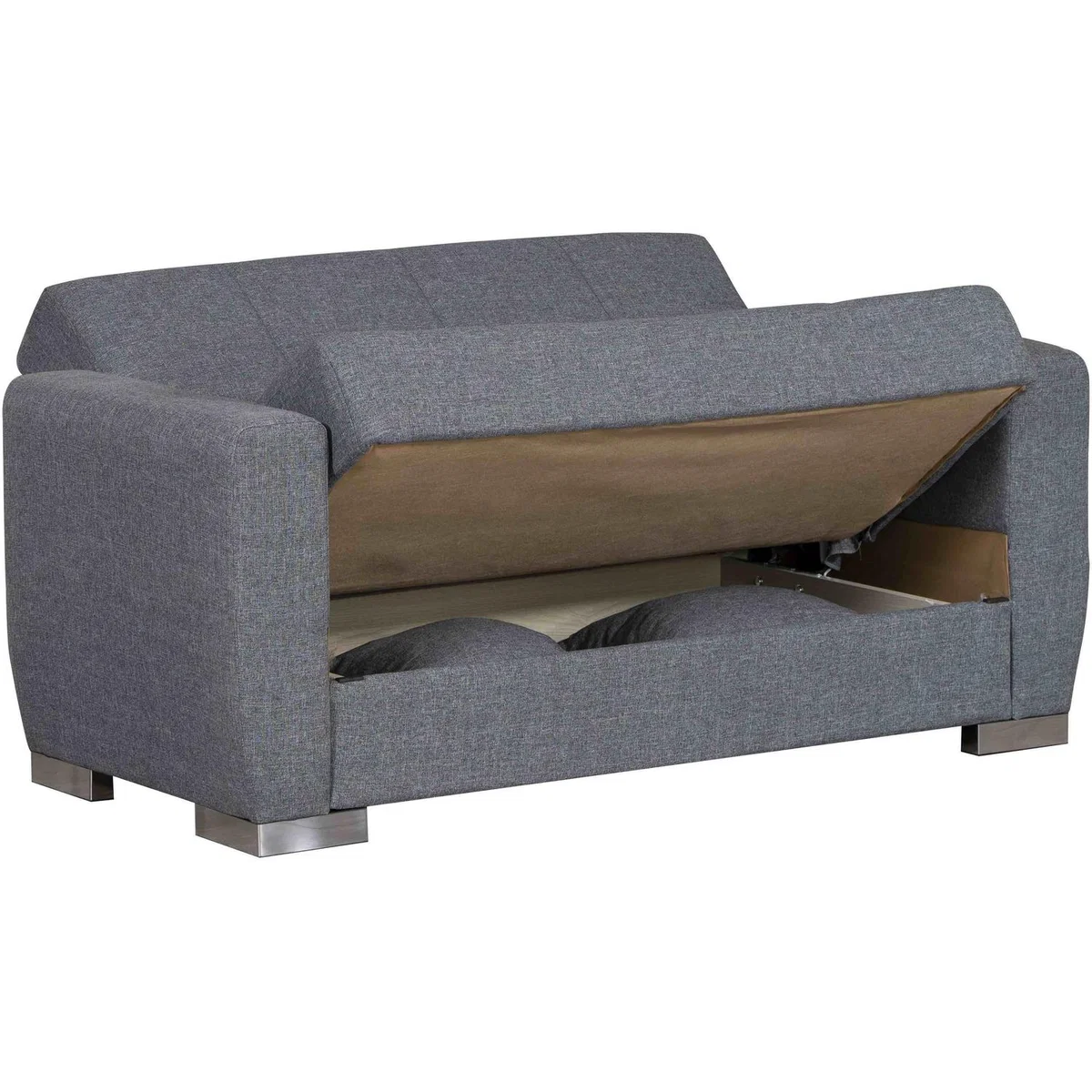 Dennis Linen Sofa Bed 2 Seater - Grey – image 3