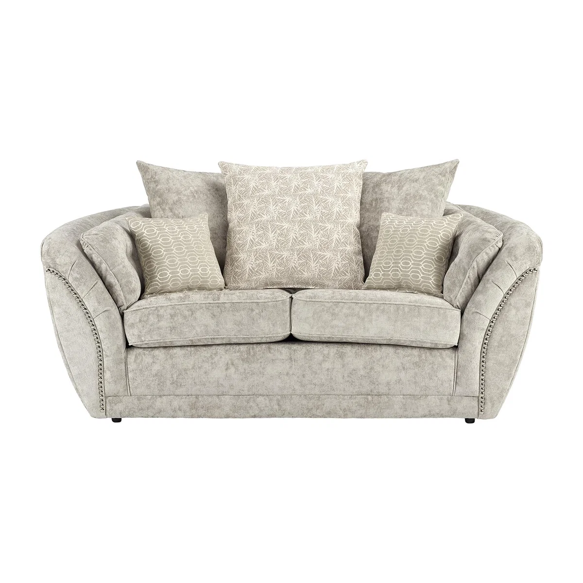 Izzy Two Seater Sofa - Nickel – image 1