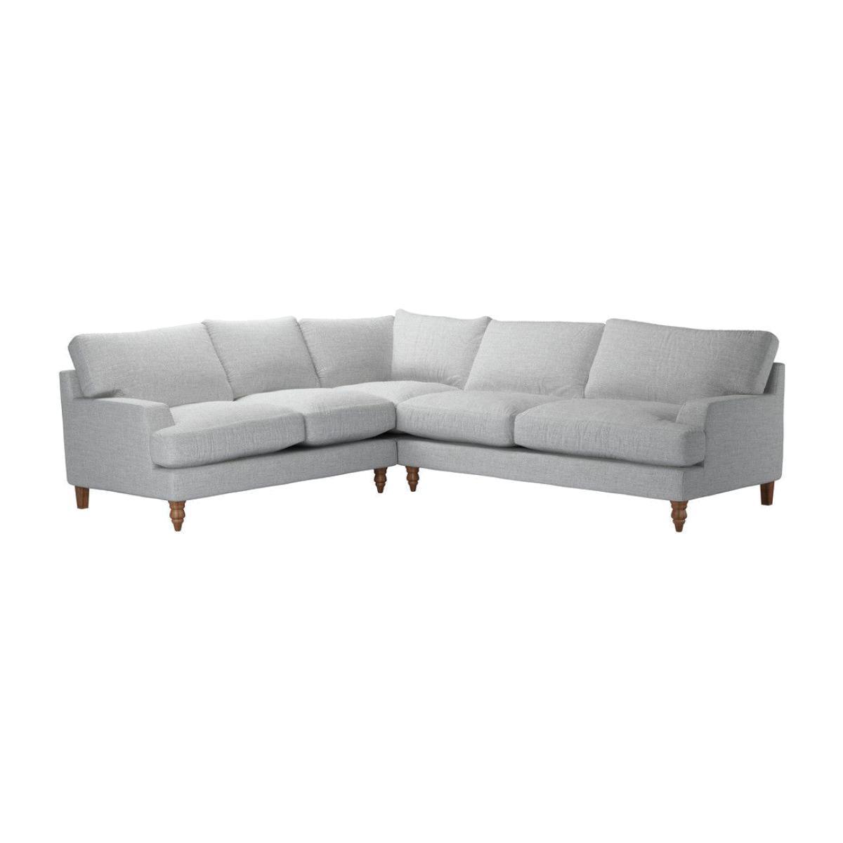 Isla Asym. Crn: LHF 2 Seat w RHF 2.5 Seat in Frost Highland Tweed - sofa.com – image 1