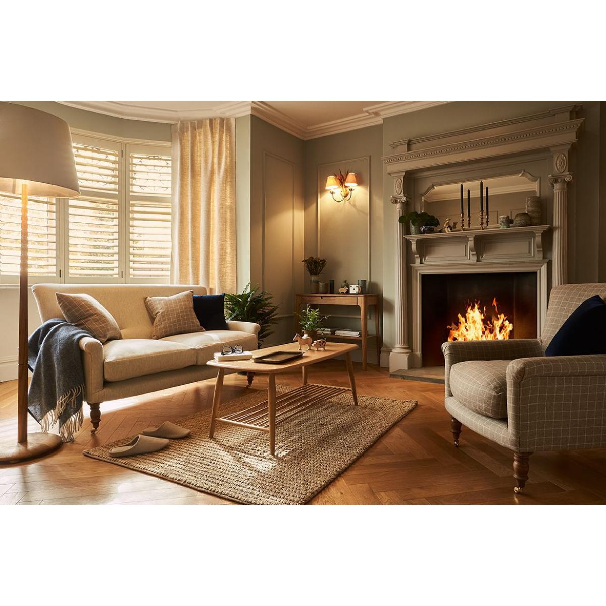 Alderney 2 Seat Sofa in Chantilly Aquaclean Clever Chenille – image 7