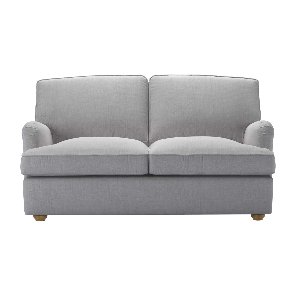 Bluebell Premium Comfort 2 Seat Sofabed in Cobble Brushed Linen Cotton - sofa.com – image 1
