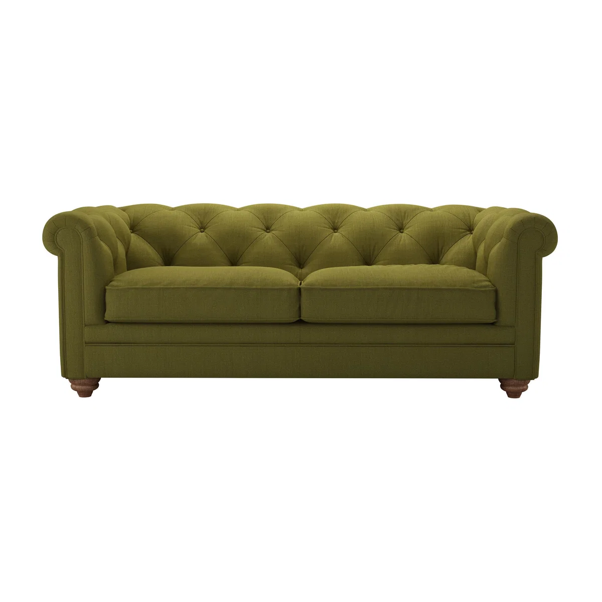 Patrick 2.5 Seat Sofa in Royal Fern Brushed Linen Cotton - sofa.com – image 1