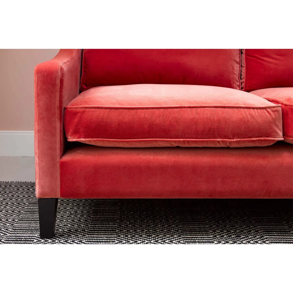 Iggy 2 Seat Sofa (breaks down) in Port Royal Aquaclean Clever Chenille – image 4