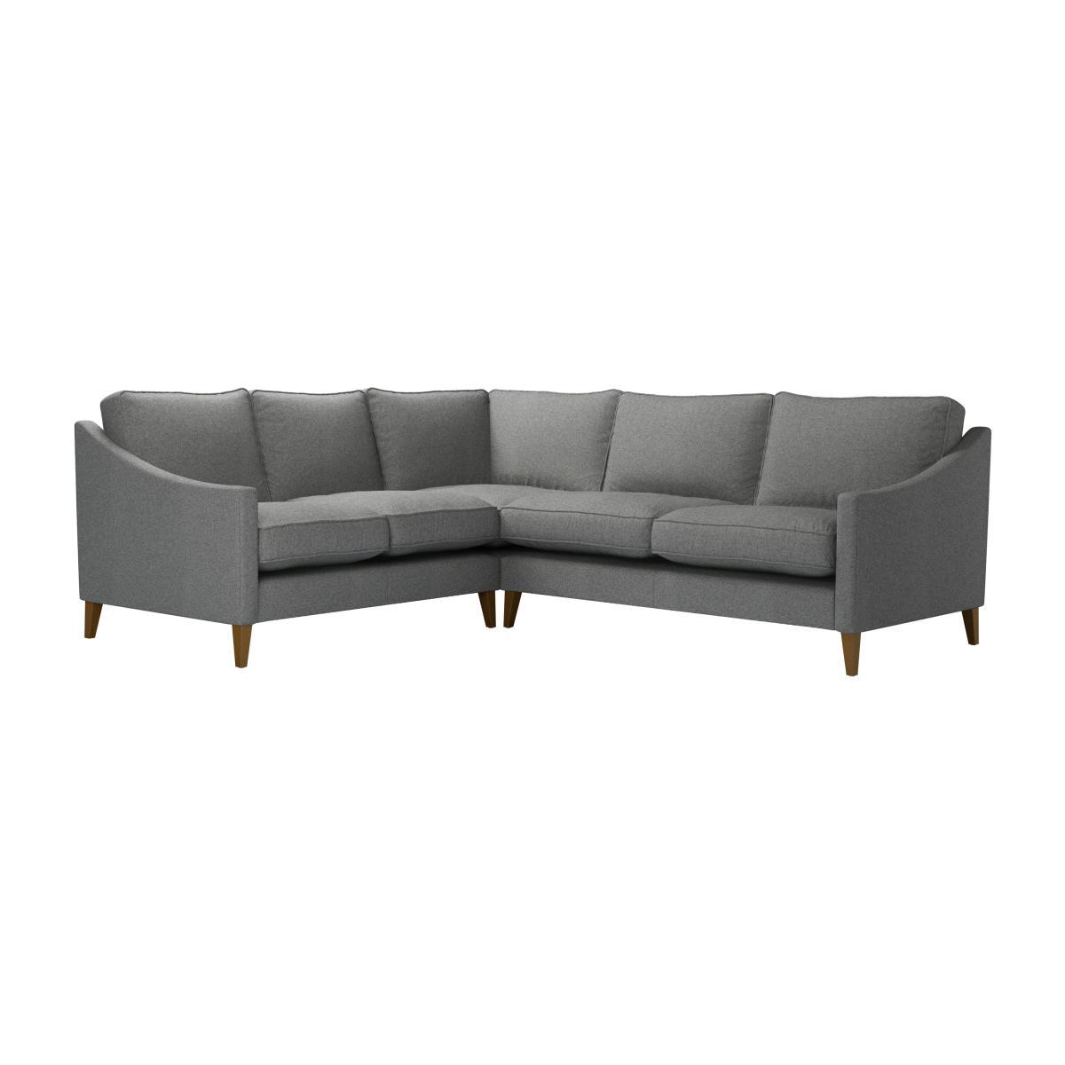 Iggy Asym. Crn: LHF 2 Seat w RHF 2.5 Seat in Storm Soft Sustainable Wool - sofa.com