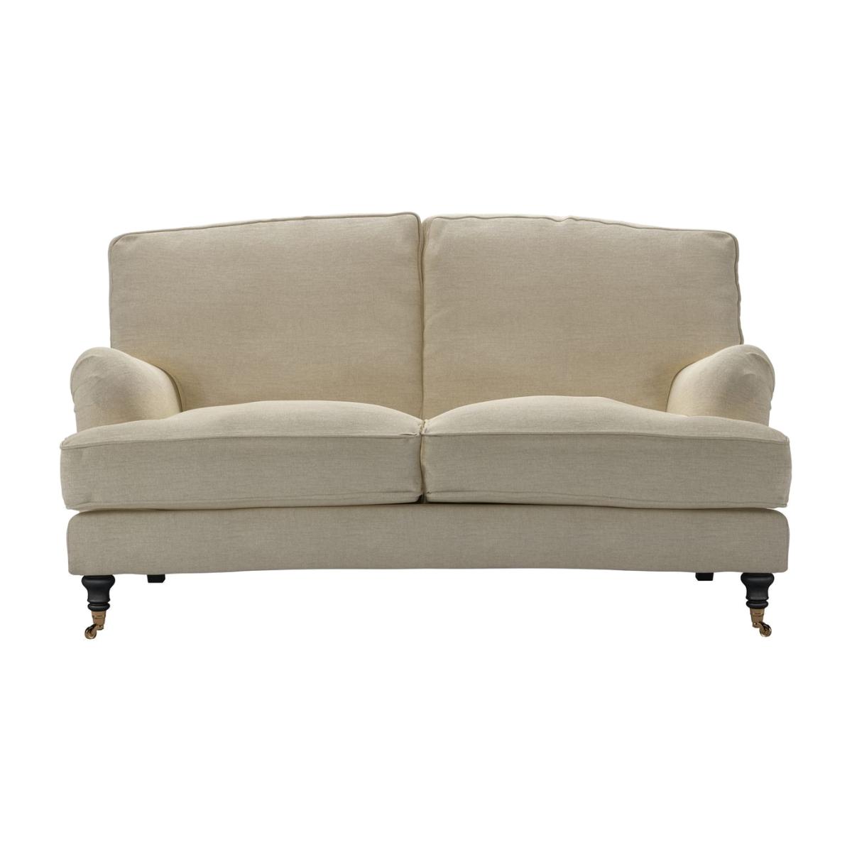 Bluebell 2 Seat Sofa in Pampas Hygge Smart Linen – image 1